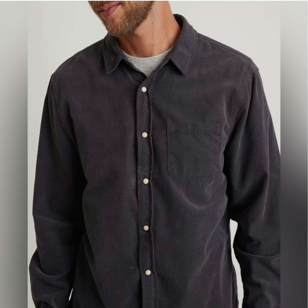 Marine‎ Layer Lightweight Indigo Corduroy Shirt
